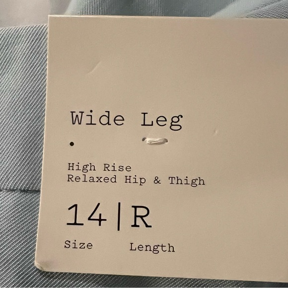 B10 NWT a .new day Women’s Pants in Light Blue Size 14. - Picture 12 of 12